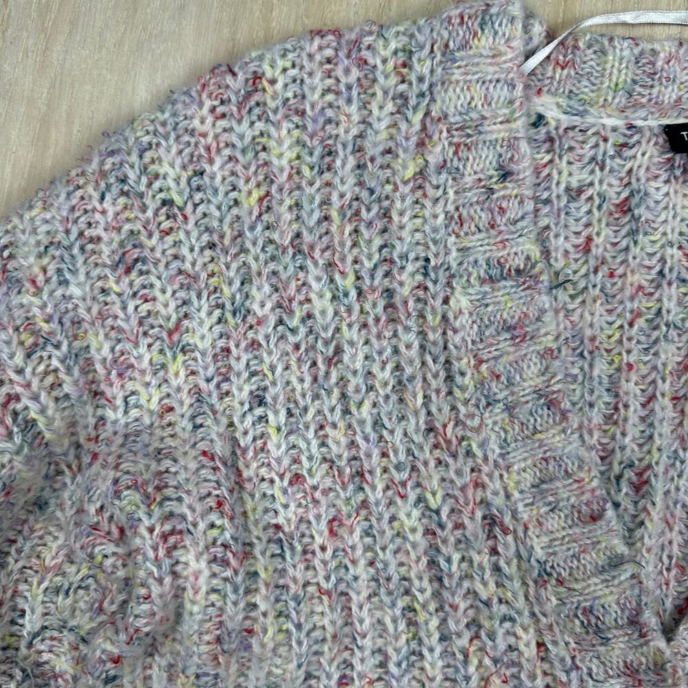 Torrid Multicolored Button Front Long Sleeve Chun… - image 3